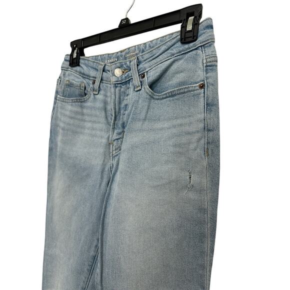 Old Navy Women's Size 2 Blue Power Straight High Rise Dark Wash Stretch Jeans - Picture 3 of 9